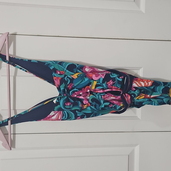 Trina Turrk India Garden Swim Suit 10 - Picture 3 of 5